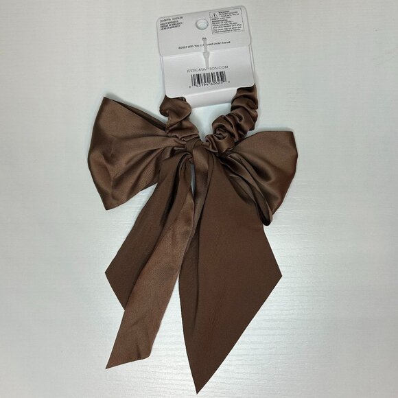 NWT brown scrunchie bow - Picture 2 of 2